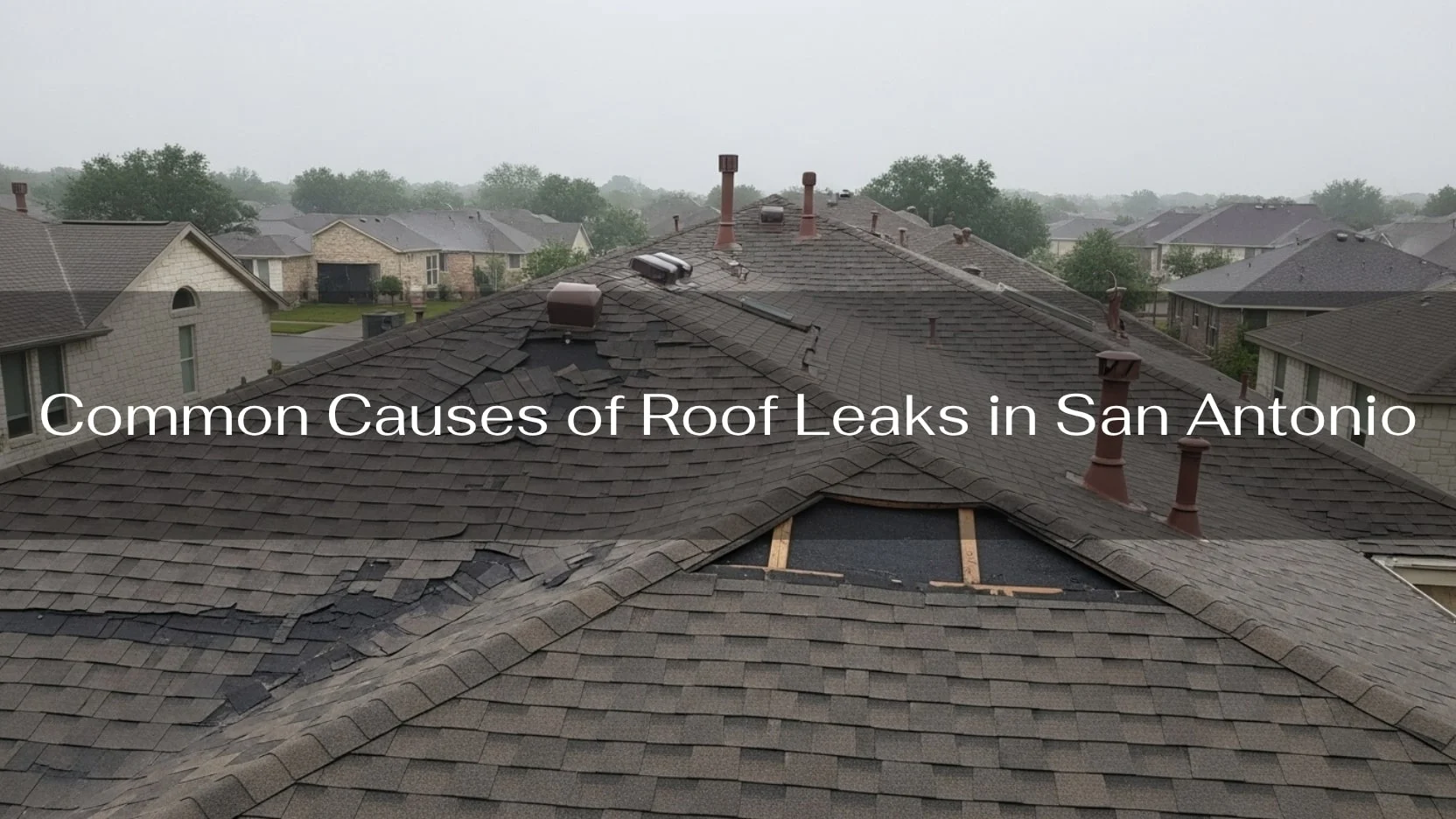 Common Causes of Roof Leaks After Rain
