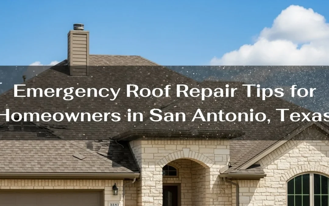 Emergency Roof Repair Tips for Homeowners in San Antonio, Texas