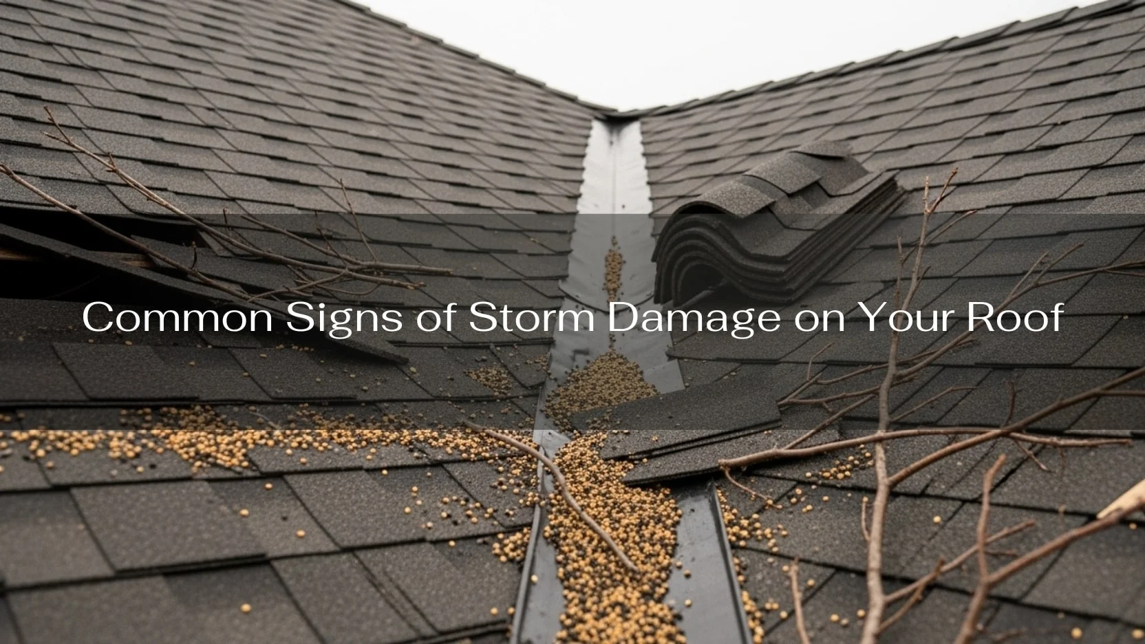 Common Signs of Storm Damage on Your Roof