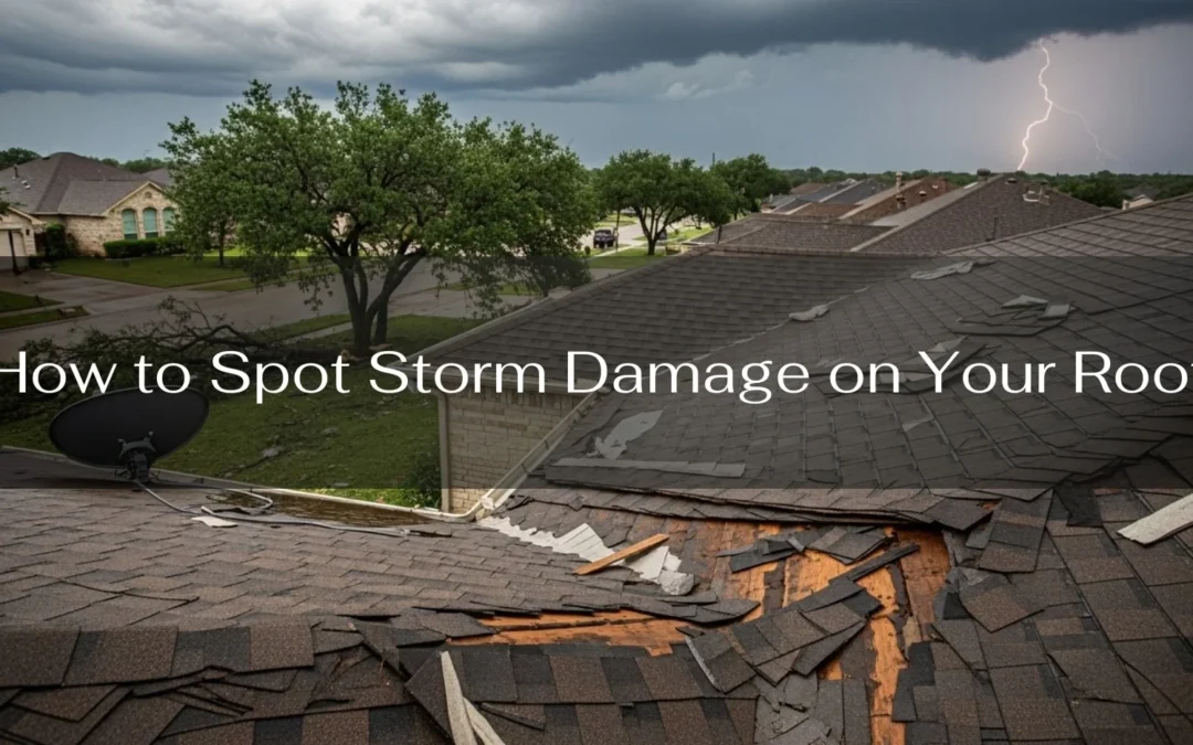 How to Spot Storm Damage on Your Roof: A San Antonio Homeowner’s Guide