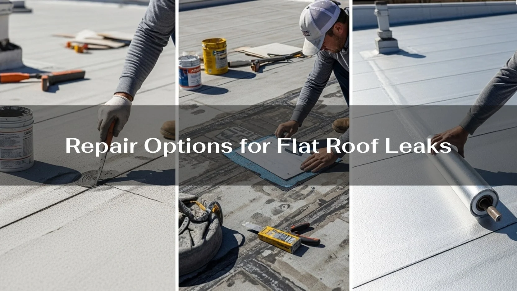 Repairing Flat Roof Leaks: What to Know 