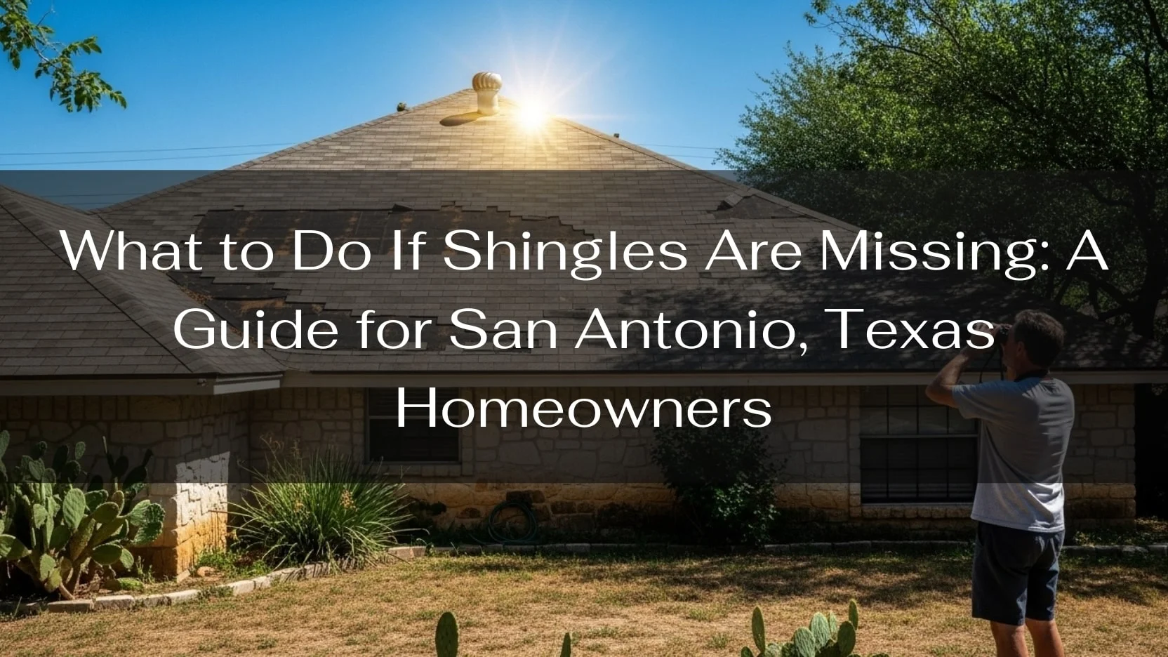 missing shingles
