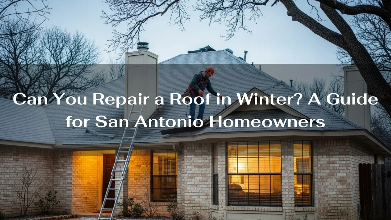 Repair a Roof in Winter