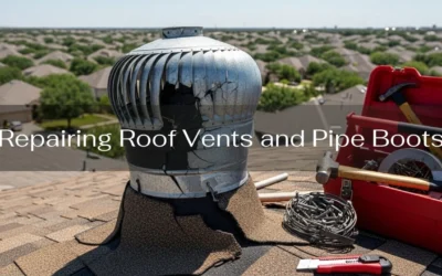 Repairing Roof Vents and Pipe Boots