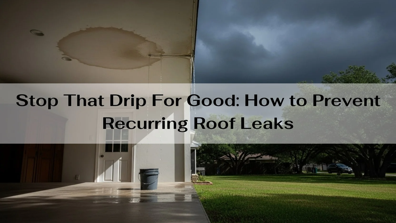 Prevent Recurring Roof Leaks